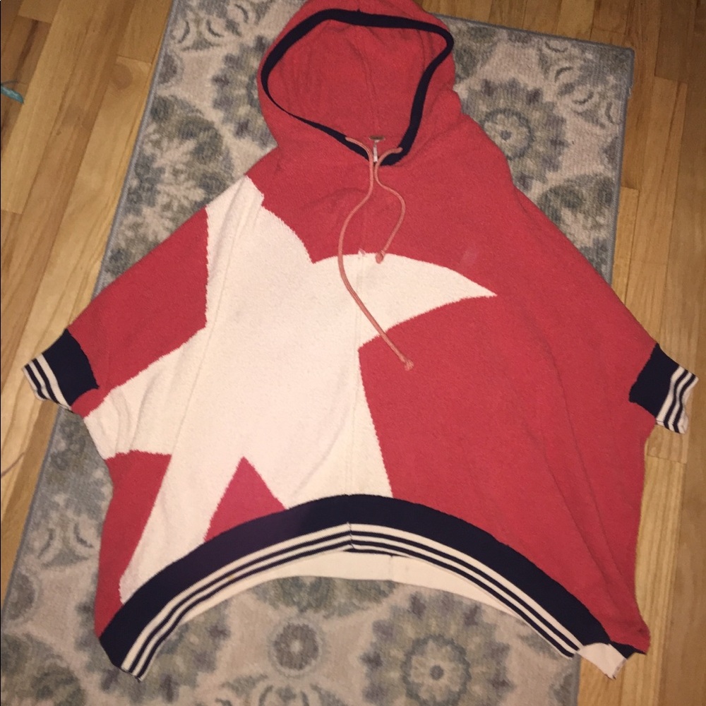 Free people star hoodie